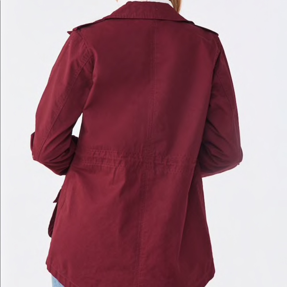 Burgundy Jacket